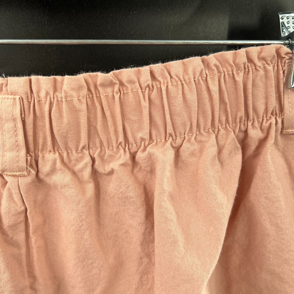 Vintage 80s high waist pleated lace cottagecore pale pink mom pants tapered 14 - Picture 10 of 16